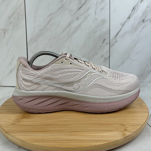 Saucony Shoes - Saucony Ride 18 Womens Size 10 W WIDE Moon Woodrose Running Shoes S11001-151
